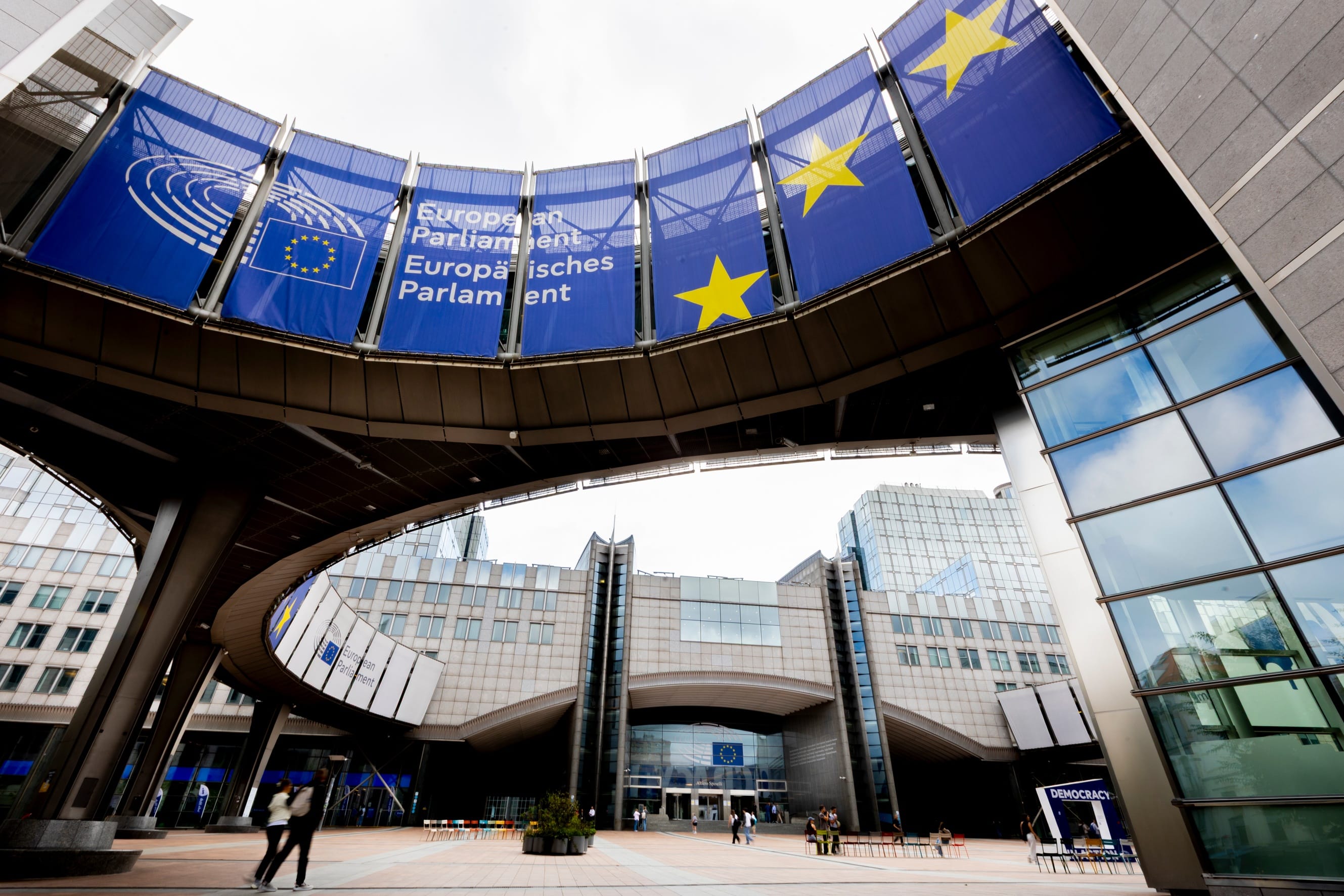 Sede del Parlamento Europeo en Bruselas, donde se definen las políticas migratorias de la Unión Europea